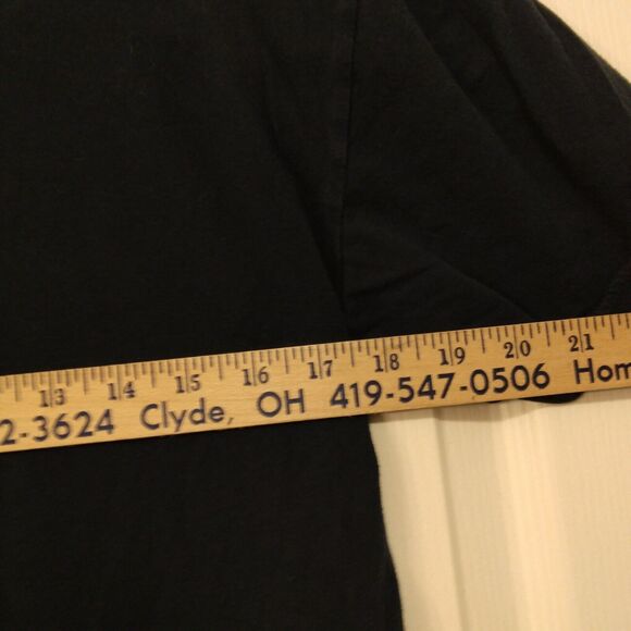 Grunt Style tshirt mens M Medium navy blue strong american flag officer short sl - Picture 5 of 8